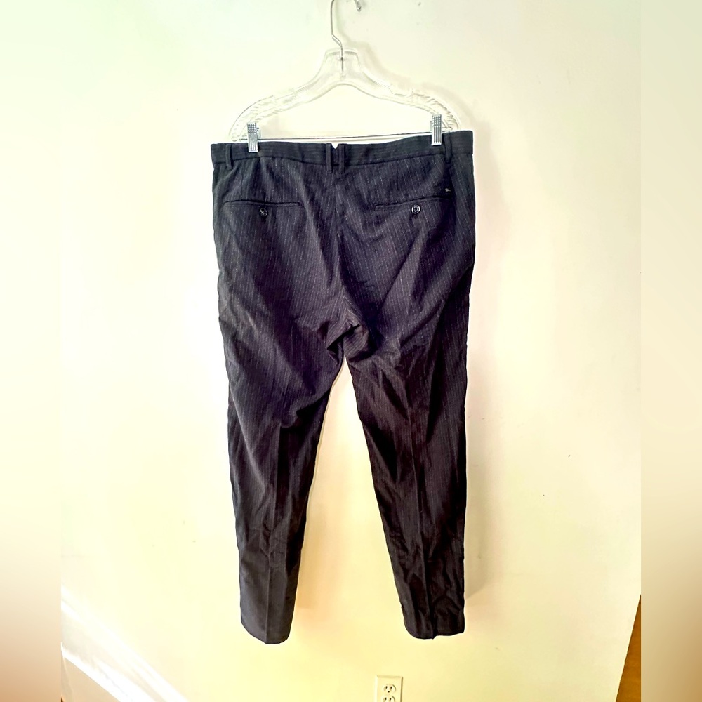 MNG Man slim cut 38 pinstripe slacks EUC only worn 3x